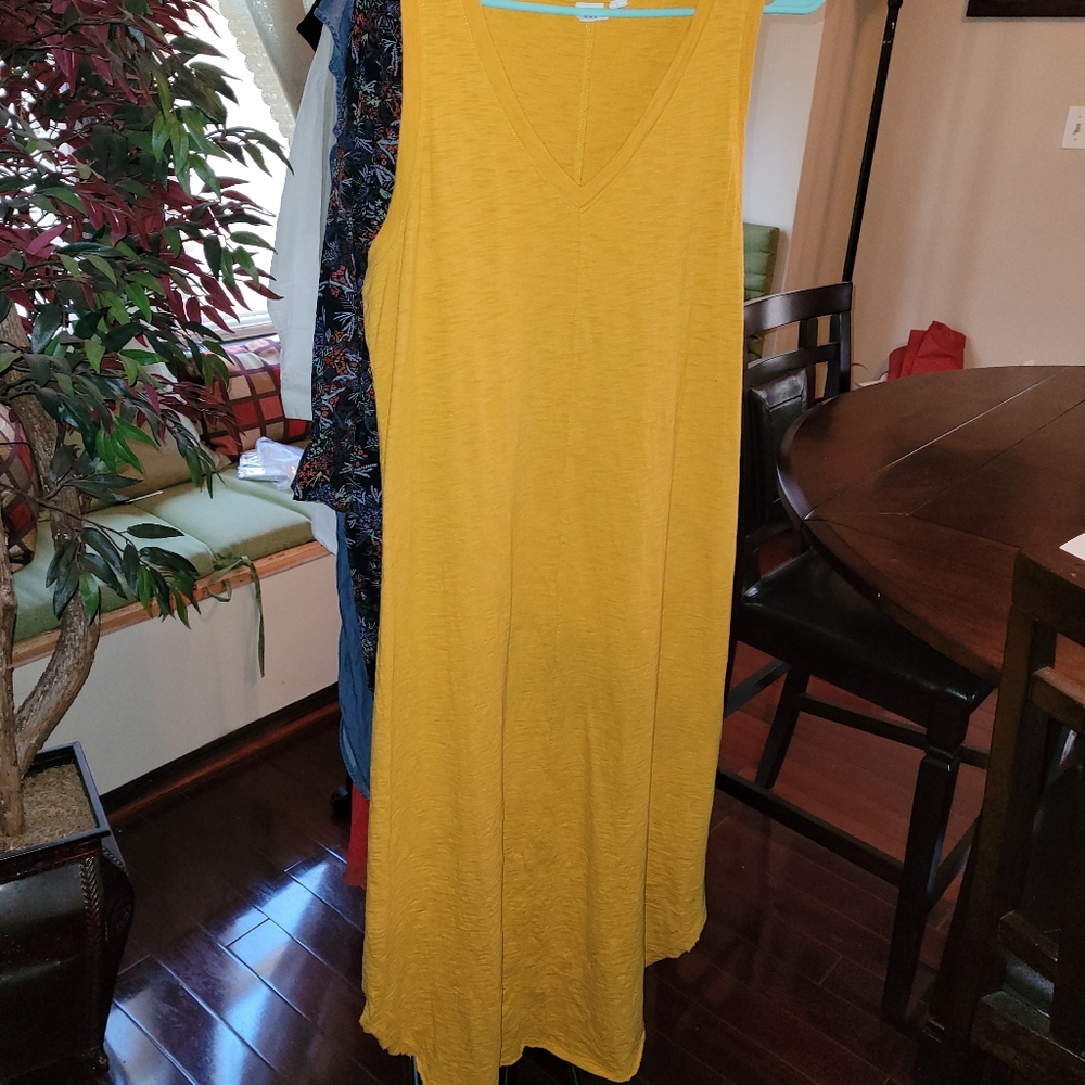 Gap sleeveless tshirt dress